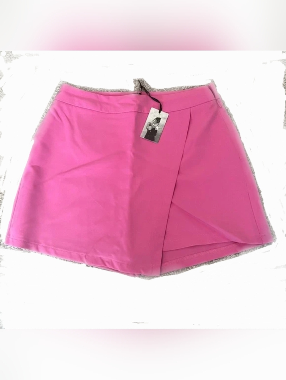 Pink Wrap Skort
